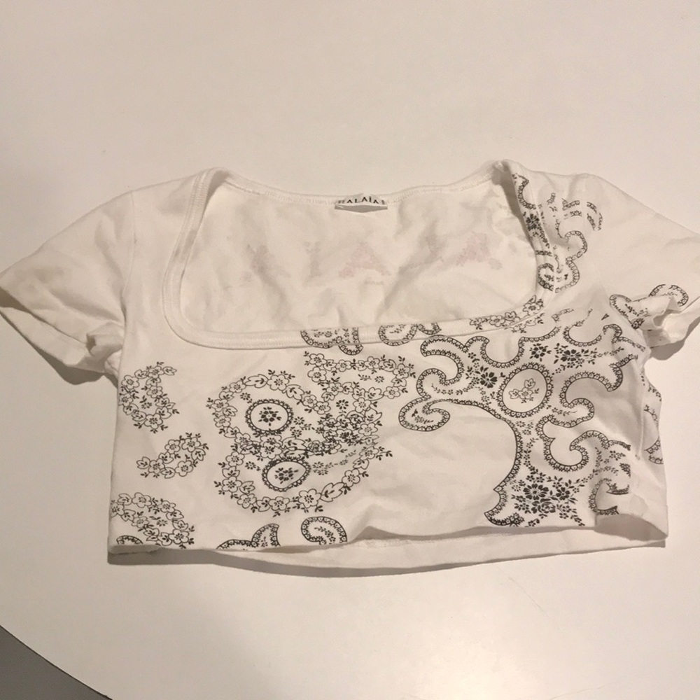 Azzedine Alaïa. Crop top . Vintage